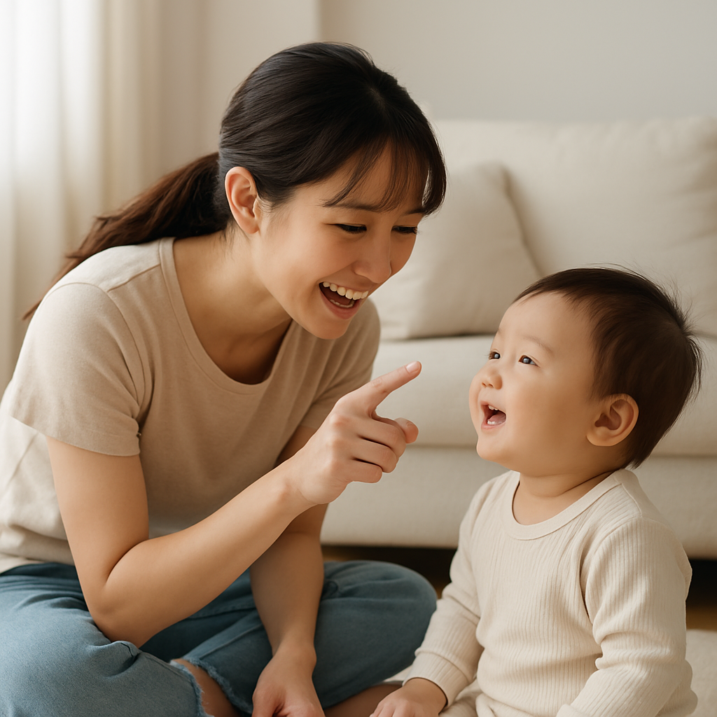 雙子座 Gemini 寶寶 媽媽跟寶寶一起玩遊戲
